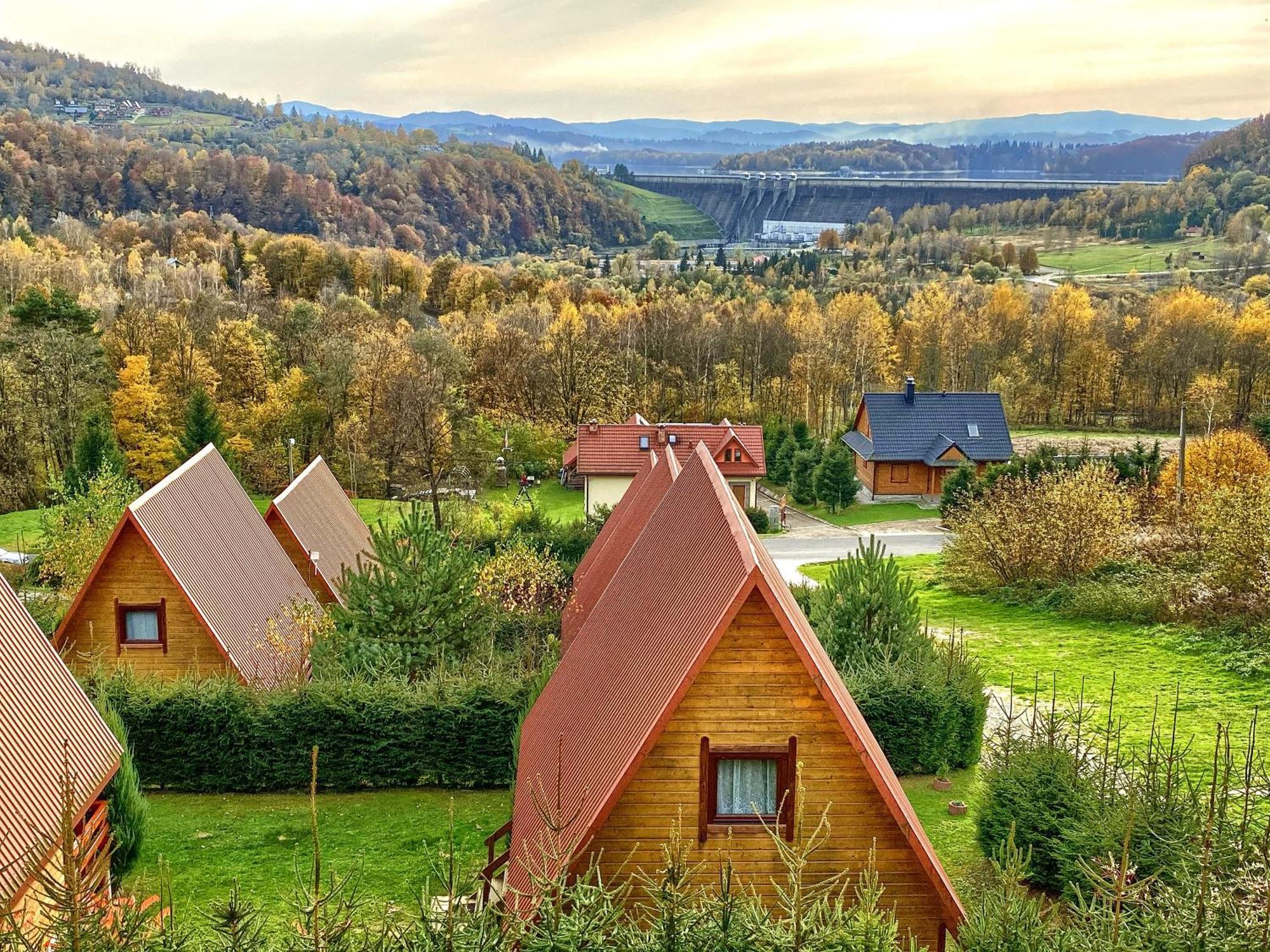 Czarny Kot Chalets Solina Kültér fotó
