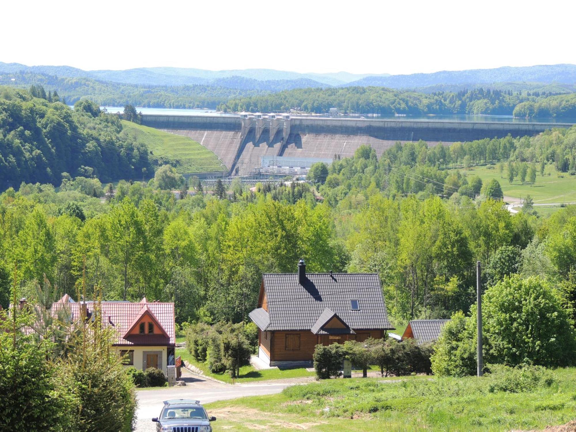 Czarny Kot Chalets Solina Kültér fotó
