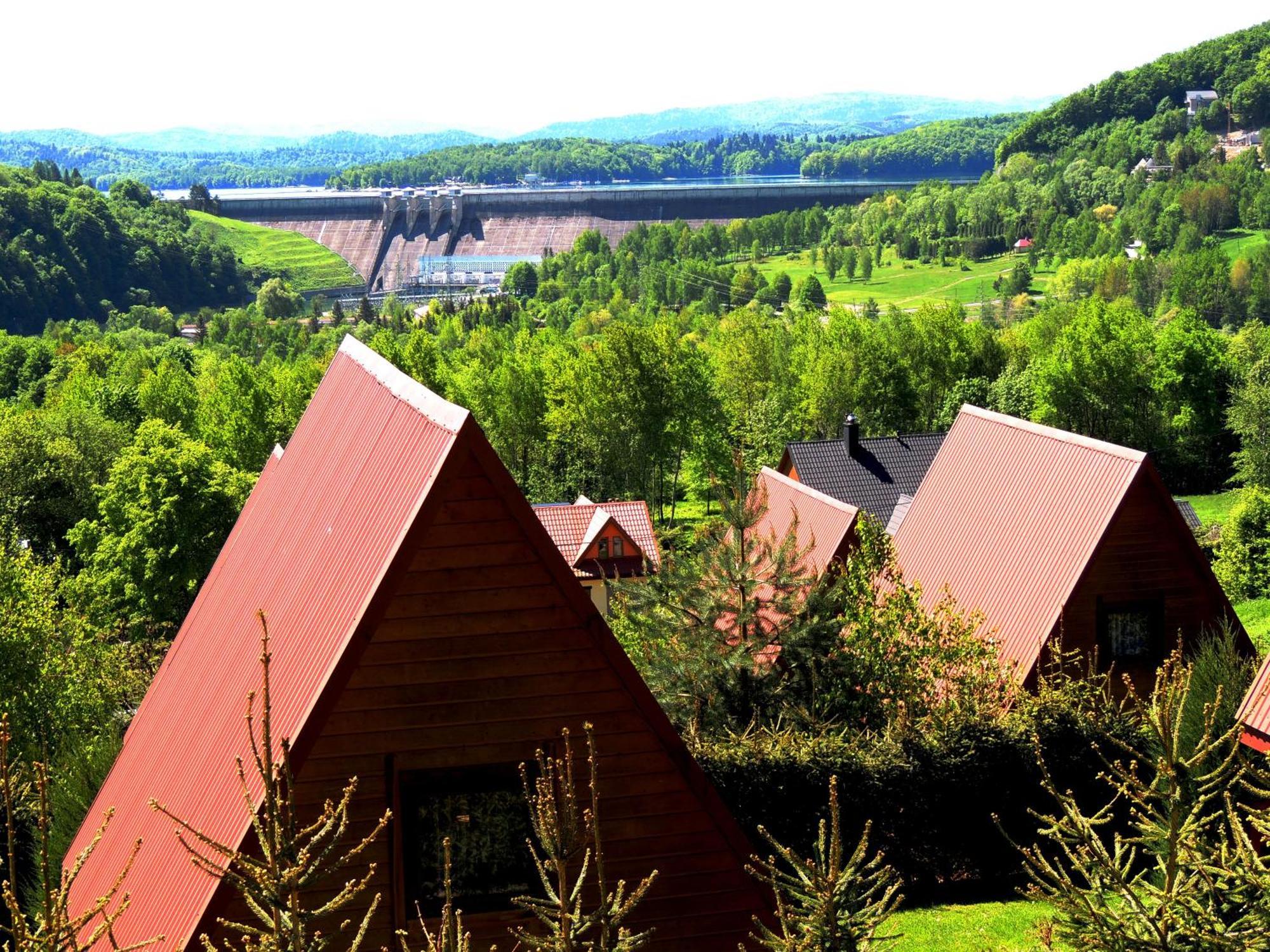 Czarny Kot Chalets Solina Kültér fotó